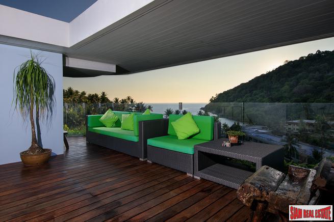 Absolute Twin Sands | Fantastic One Bedroom Penthouse with 180 Degree Sea Views for Sale in Patong-12