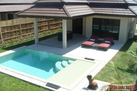 Phuket Pool Residence | Quaint One Bedroom Pool Villa Available to Rent in Nai Harn-0