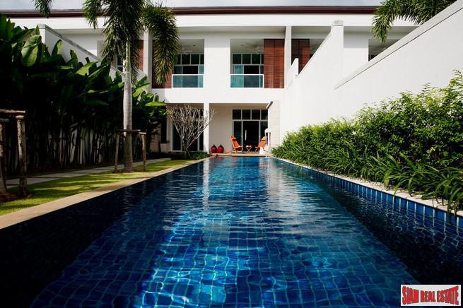 Two Villas - Oxygen Bang Tao | Luxurious Four Bedroom Duplex Home with Private Pools For Rent at Bang Tao
