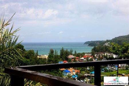 Opulent Three Bedroom Pool Villa in Kamala for Rent with Sea View