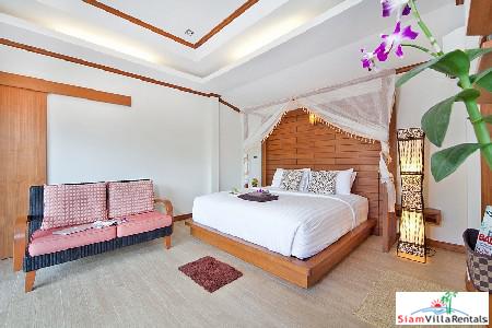 Private Pool Villa with Waterfall for Rent Near Bang Tao Beach