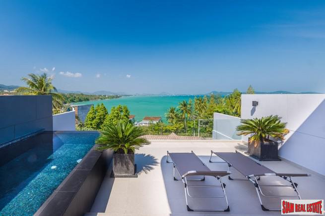 Three- to Four-Bedroom Townhome with Sea View Rooftop Pool in Rawai-17